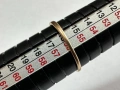 Златен дамски пръстен 14K – 1,59 гр., размер 56, снимка 3