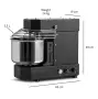 KYS Pro Baker 5 Plus тестомесачка / Тестобъркачка, снимка 9