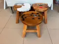 Столче / Табуретка от тиково дърво, снимка 8