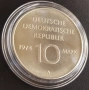 10 МАРКИ 1974 ГОДИНА - ГДР, снимка 3
