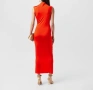 Червена рокля,S/M, Ted Baker/London. Нова, снимка 2