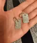 Дамски обеци с кристали , снимка 2