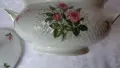 Красиви  супник и плато Seltmann Weiden "Annabell" с декорация "Rote Rosen" , снимка 6
