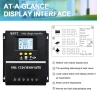 100A MPPT соларен контролер за зареждане 12V 24V 36V 48V LCD дисплей 100V, двоен USB, снимка 9