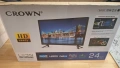 чисто нов телевизор Crown 24 инча, снимка 2