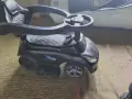 Кола за яздене с дръжка черен, снимка 2