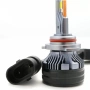 Led крушки HIR2 за фарове 65W - Canbus 6000K - 1700% повече светлина, снимка 8