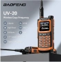 Нова трибандова BAOFENG UV 20 Ultra 30w 14000mah 136-174; 220-260,400-520 usb зареждане PMR лов От в, снимка 1