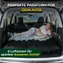 Надуваем матрак за багажник на кола с дебелина 16 см, идеален за SUV и комби | Матрак за кола, снимка 3
