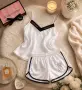Victoria's Secret Дамска Лятна Пижама Горнище Потник И Къси Панталонки - 13 Цвята Код SK1974, снимка 8