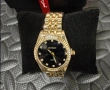 Дамски луксозни часовници с кристали — метална верижка — различни модели и цветове, снимка 7