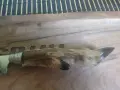 Уникален ловен нож с дръжка от сърнешки крак, снимка 4