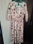 Дълга рокля на цветя, снимка 2
