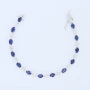 Сребърна тенис гривна с натурални Сапфири Royal Blue от Шри Ланка със сертификат , снимка 1