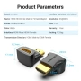 Vention HDMI адаптер 90° ъглов (M/F) – Right Angle HDMI, снимка 12