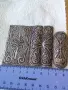 Антикварни сребърни възрожденски елементи за облекло 30452, снимка 14