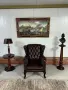 Chesterfield/Честърфийлд Луксозен фотьойл от естествена кожа, снимка 1