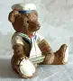 Винтидж колекционерска фигурка мече-моряк Gilde Handwerk Германия , снимка 2