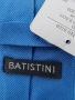 Нова синя копринена вратовръзка BATISTINI, снимка 2