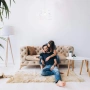 Relaxdays нова таванна дизайнерска лампа, снимка 6