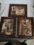 лот от 3 винтидж картини , снимка 1