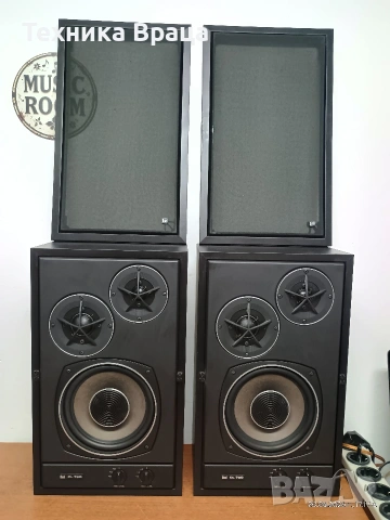 Dual CL 720. Висококачествени трилентови тонколони в прекрасно състояние. 