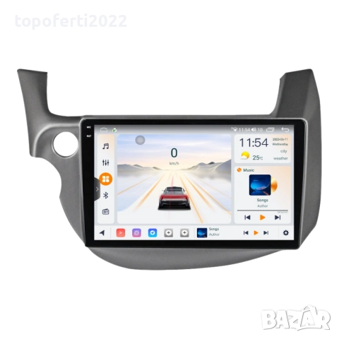 Мултимедия за Honda Jazz (2008-2013) с CarPlay и Android Auto + Подарък камера, снимка 2 - Аксесоари и консумативи - 55108079