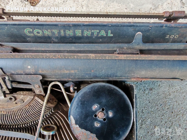Пишеща машина CONTINENTAL, снимка 2 - Антикварни и старинни предмети - 54727628