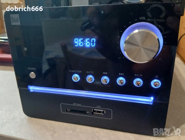 Аудио уредба Dual USB SD CD FM флашка карта памет диск радио с тонколони 25 евро, снимка 2 - Тонколони - 55245315