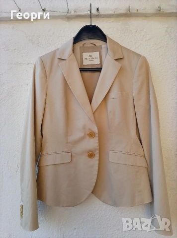 Vintage Etro Milano Made in Italy дамско сако от памук