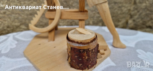 Ръчно изработена скандинавска дървена композиция , снимка 7 - Декорация за дома - 55203142