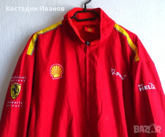 Ferrari Shell V-Power сервизно работно яке Ферари Шел, снимка 2 - Якета - 55420531