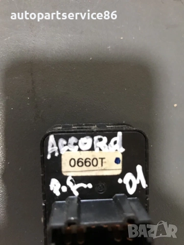Превключвател за огледала за предна дясна врата за Honda Accord (1999-2003) 0660T, снимка 2 - Части - 54440207