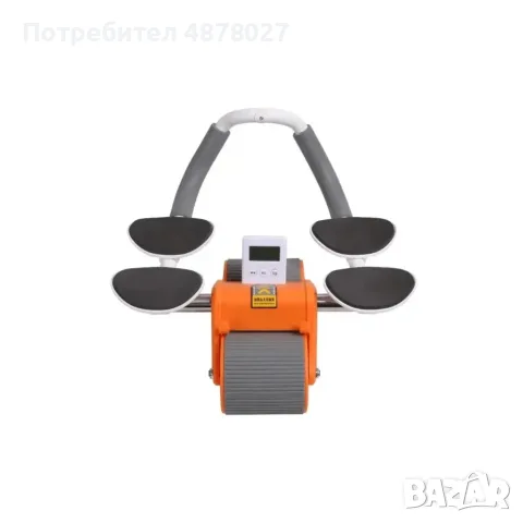 Тренировъчно колело с лакътни подложки за упражнения за коремните мускули, снимка 2 - Фитнес уреди - 55436209