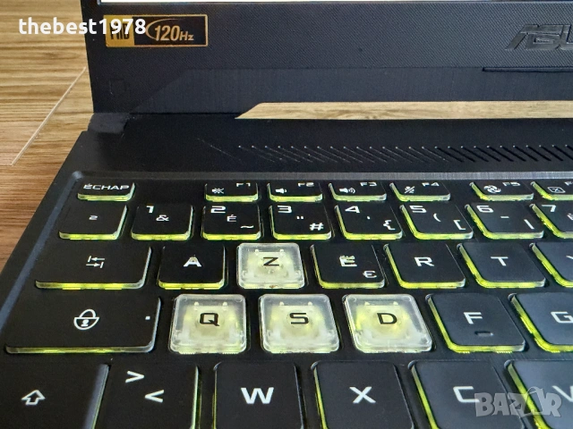15.6 120Hz TUF Gaming`Ryzen 5 3550H/GTX 1650/16GB RAM/256GB SSD/Full HD IPS, снимка 3 - Лаптопи за игри - 54828860