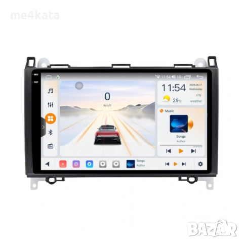 BZ03 мултимедия за Mercedes A-Class W169 / B-Class W245 / Vito W639 / Viano W639 / Sprinter / VW, снимка 2 - Аксесоари и консумативи - 54861810