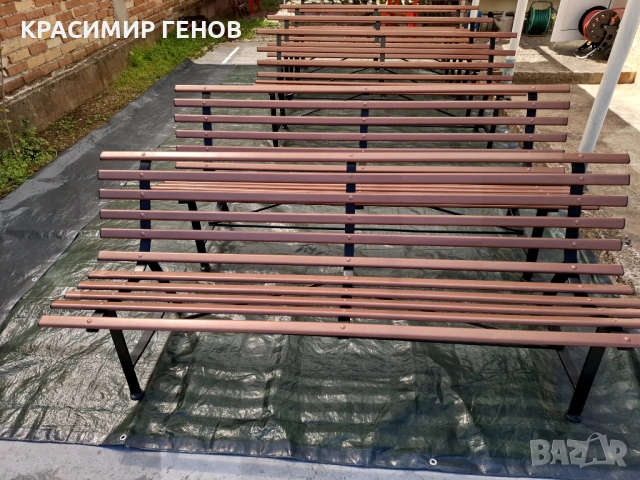 Продавам метални градински пейки, снимка 13 - Градински мебели, декорация  - 54247588