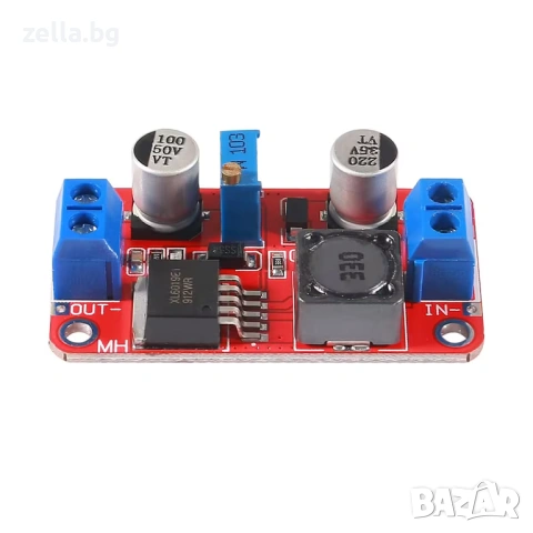 DC-DC Boost конвертор XL6019 5A, 3V-35V към 5V-40V, регулируем за Arduino LED и соларни панели 10391, снимка 9 - Друга електроника - 54691951