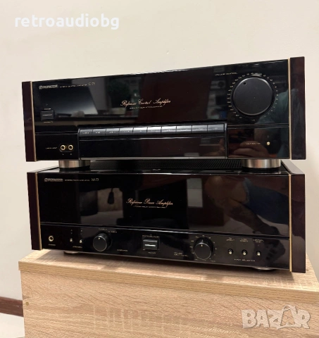 🔈Колекционерски сет предусилвател + стъпало Pioneer Urushi C-73 + M-73🔈, снимка 3 - Ресийвъри, усилватели, смесителни пултове - 54939764