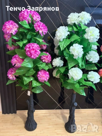 Изкуствени дървета цветя и палми, снимка 5 - Декорация за дома - 54311613