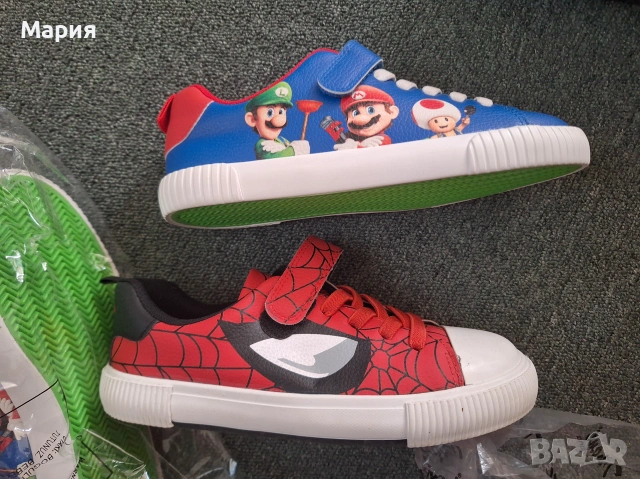 Кецове с принт Super Mario - 14 евро