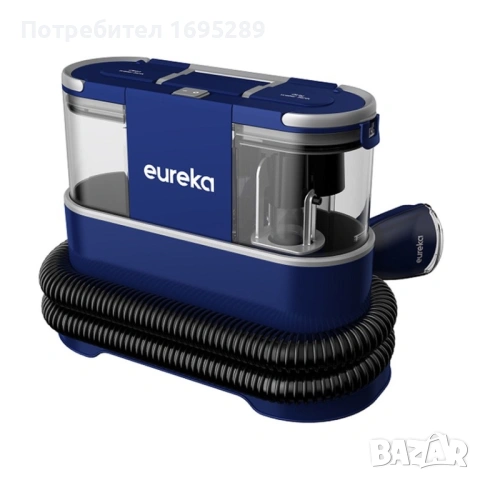 EUREKA NEY100 - ПРЕНОСИМА ПЕРЯЩА ПРАХОСМУКАЧКА ЗА КИЛИМИ И АВТОМОБИЛНИ ТАПИЦЕРИИ