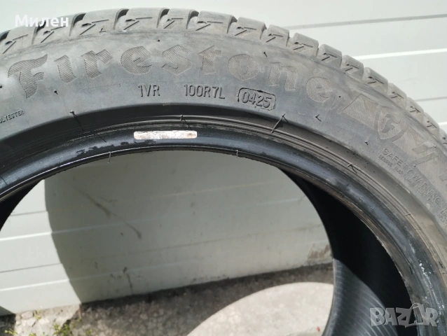 Почти нови летни гуми 18 Firestone , снимка 5 - Гуми и джанти - 54293193