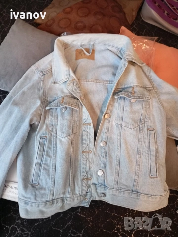 Vintage дънково яке дамско , снимка 2 - Якета - 55076953