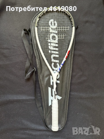 Скуош Ракета Tecnifibre Carboflex 125 X-Top + калъф, снимка 9 - Тенис - 54909366
