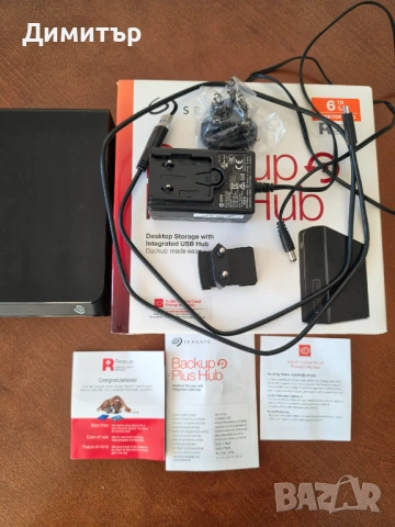 2 броя Външен хард диск Seagate Backup Plus Hub HDD 6TB, снимка 10 - Външни хард дискове - 54860655