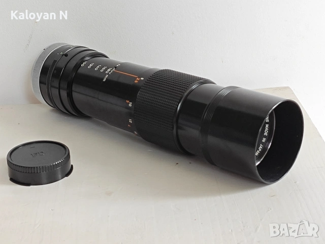 Обектив Canon FD 100-200mm f/5.6 S.C. за Canon FD байонет, снимка 2 - Обективи и филтри - 54946648