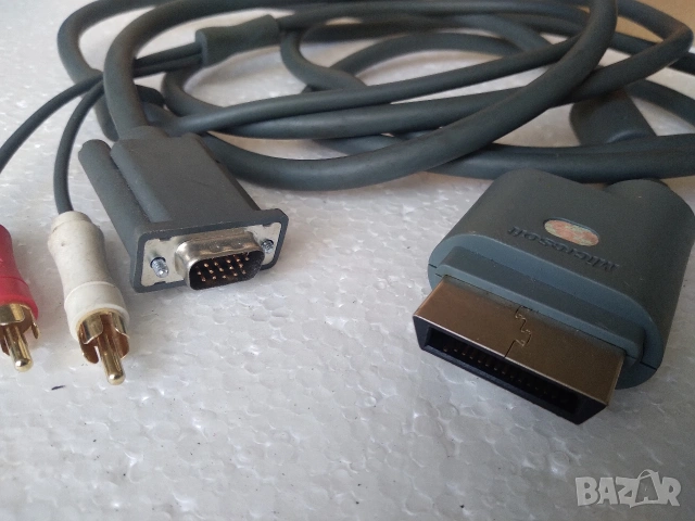 VGA AV кабел за XBOX 360, снимка 2 - Xbox конзоли - 54954935