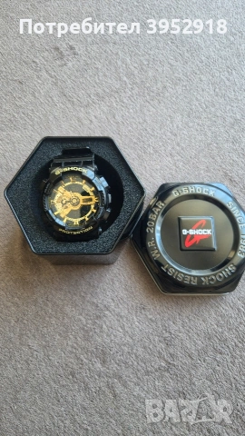 Casio G-Shock GA series black & gold