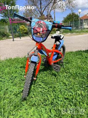 Детско колело Dino Bikes Hot Wheels 16“, с бутилка, снимка 2 - Детски велосипеди, триколки и коли - 54398262